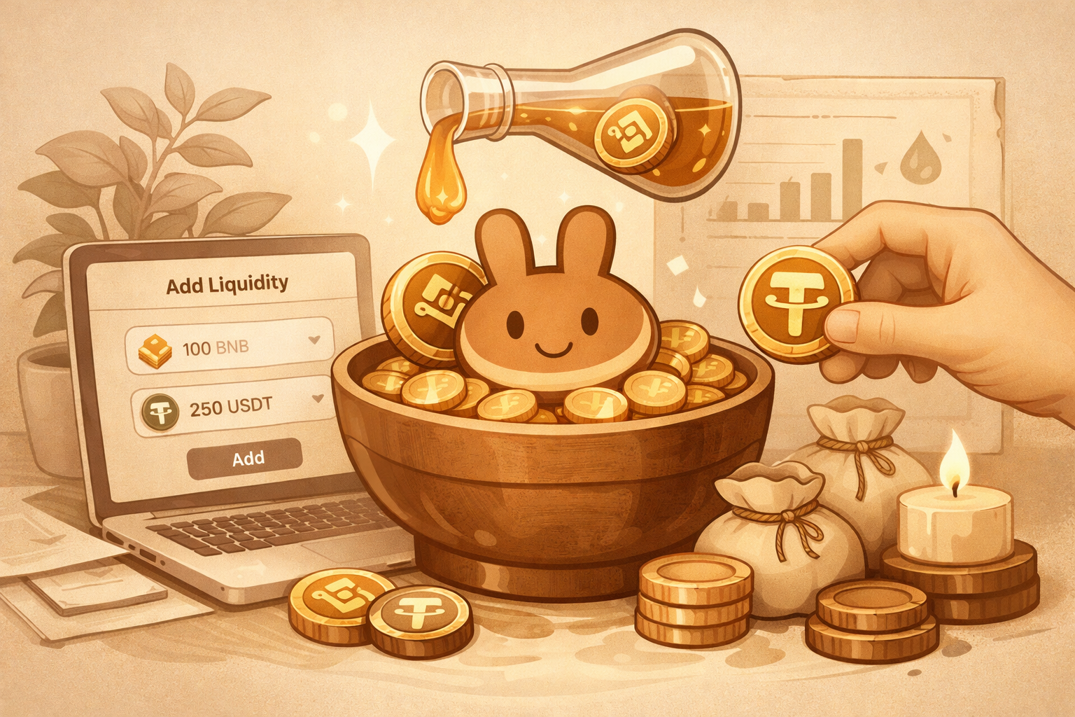 Liquidity on PancakeSwap