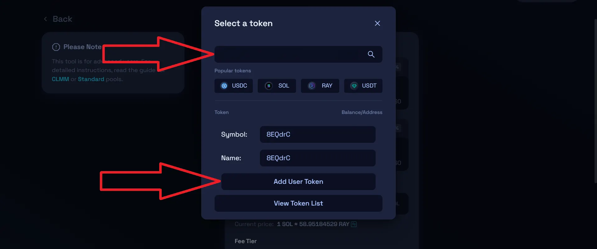 Solana honeypot token, step 13