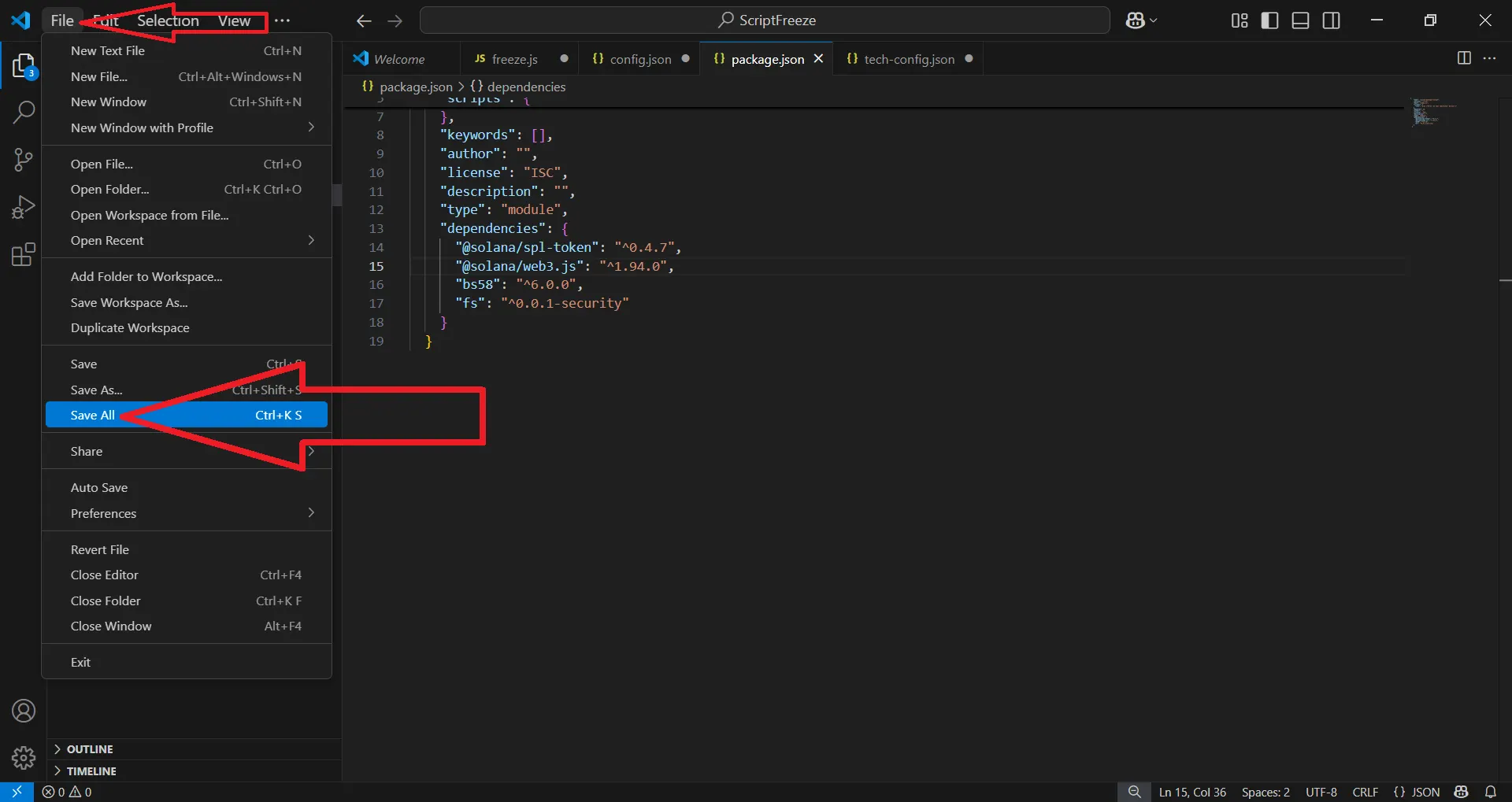 Solana honeypot token, step 26
