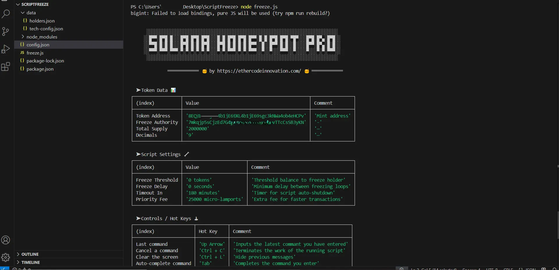 Solana honeypot token, step 40