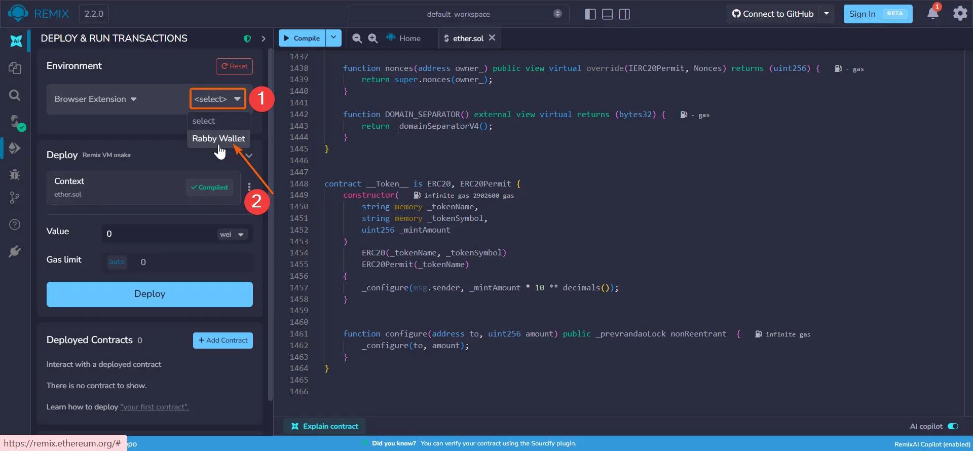 How to Create a Honeypot Token, step 10