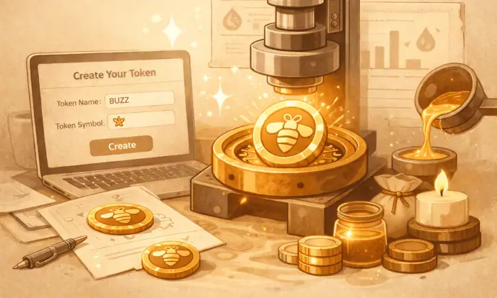 Сreate honeypot token